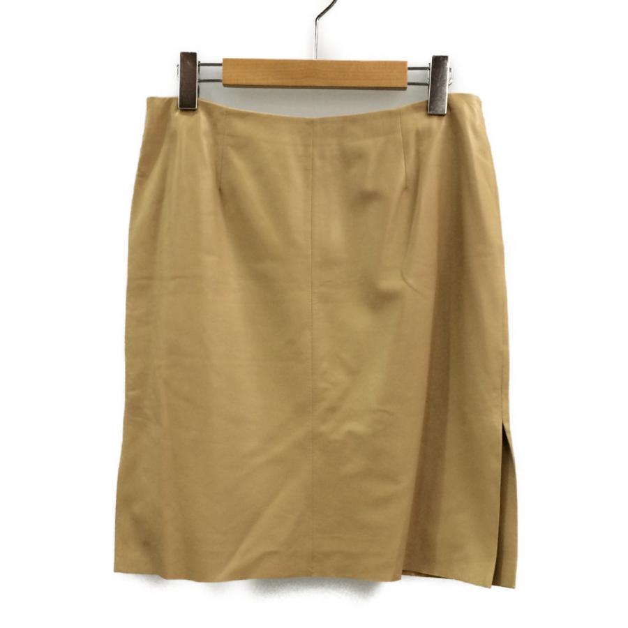 美品 ロエベ レザー スカート レディース SIZE 40 (M) LOEWE 中古 通販