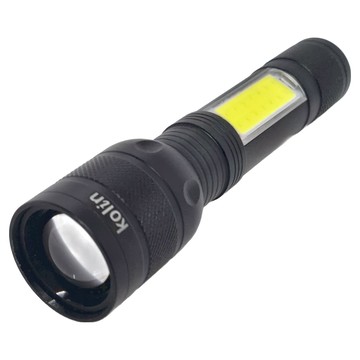 Kolin 歌林 雙光源USB充電手電筒 KSD-DLED305 136 x 37 x 37mm 139g  1支