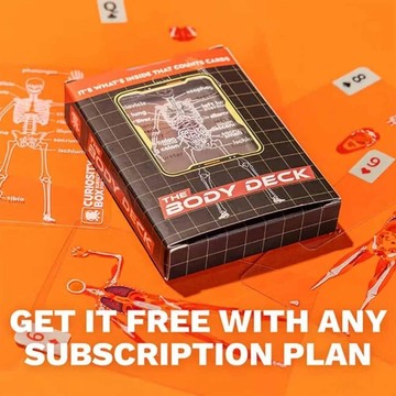 貨🔥亞馬遜有趣的人體解剖學透視撲克牌桌游Human Anatomy PIaying Cards人體切片器官骨骼紙牌