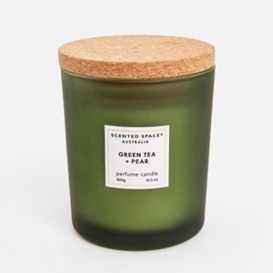 Scented Space香氛蠟燭300g 綠茶與梨