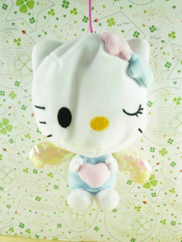 【震撼精品百貨】Hello Kitty 凱蒂貓~造型絨毛充氣球-天使