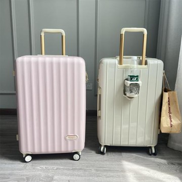 出口日本行李箱子24寸靜音輪旅行箱26托運超輕大容量登機箱20女PC