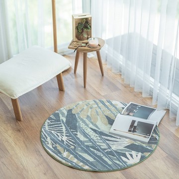 植物園仿羊絨地墊-地毯/植絨/臥室/客廳/小孩房/植物