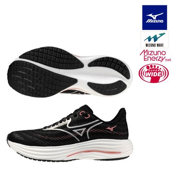 【MIZUNO 美津濃】WAVE RIDER 29 女款慢跑鞋 J1GD250675