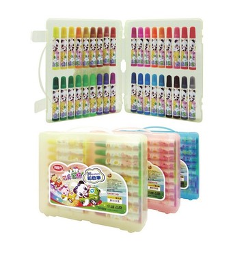 LIBERTY 利百代 W-003 可愛家族彩色筆 (36色)【APP滿額下單10%點數(單一帳號最高5000點)】1/31止