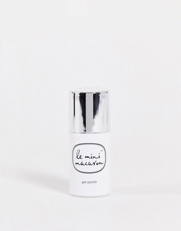 Le Mini Macaron Gel Polish - Milkshake-White
