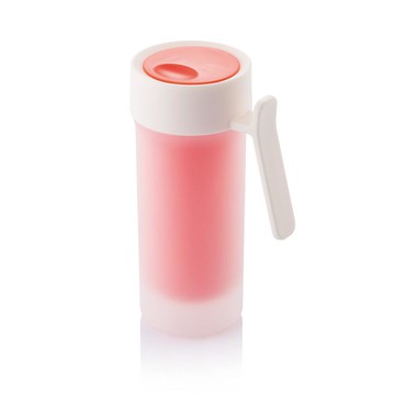 POP MUG 繽紛滑蓋馬克杯 275ml-紅