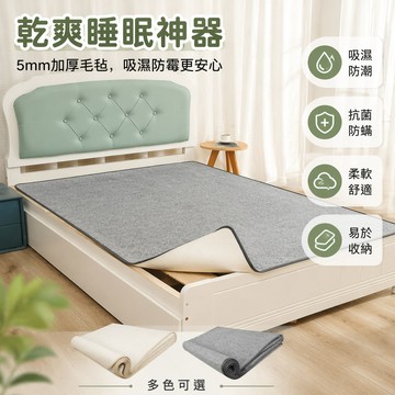 🐰歡喜兔🐰宿舍床墊 毛毡吸濕防潮墊 榻榻米地鋪墊 家用加厚防霉睡墊 學生寢室專用 5mm厚度包邊款