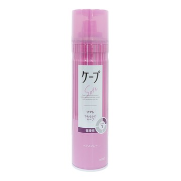 日本花王 KAO CAPE 豐盈柔軟蓬鬆定型噴霧 微香-桃紅(180g)
