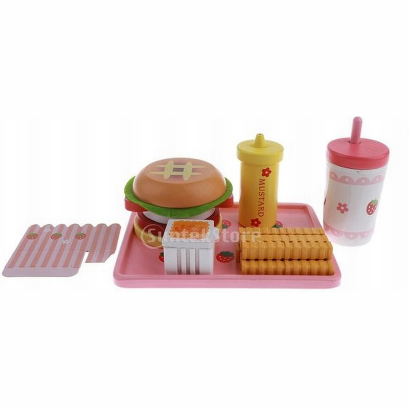 子供 キッチン ふり遊びおもちゃ ロールプレイおもちゃ ハンバーガー フレンチフライ フード 食べ物セット 全6個 通販 Lineポイント最大0 5 Get Lineショッピング