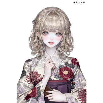 【9 月新作】07-143-0085 人物貼紙 幻想復古浪漫茶館