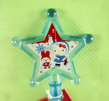 【震撼精品百貨】Hello Kitty 凱蒂貓~KITTY造型原子筆-星星造型-藍色