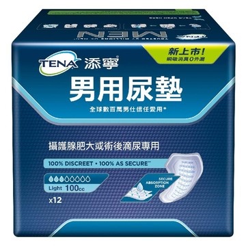 TENA 添寧 男用尿墊 Level 1  23cm  1個  12個裝