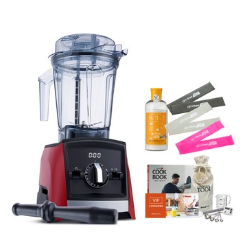 Vitamix 超跑級全食物調理機Ascent領航者A2500i-耀眼紅-台灣公司貨-陳月卿推薦【送工具組等好禮】