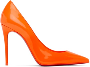 Christian Louboutin 橙色 Kate 100 高跟鞋