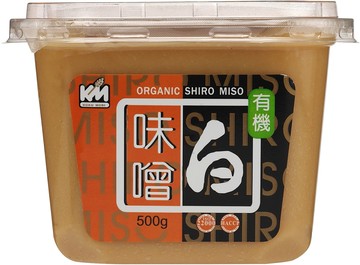 【穀盛】有機白味噌500g