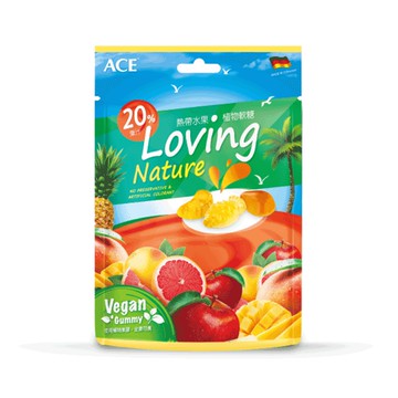 ACE - 熱帶水果植物軟糖-36g/袋