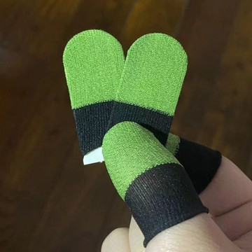 ❄️免運臺灣出貨❄️【100只裝】戰神指套大禮包雙拼電競遊戲絲滑防汗神器透氣緋紅