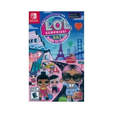 Nintendo NS Switch《LOL 驚喜寶貝蛋 為旅行而生 Lol Surprise! B.B.S Born to Travel》英文美版
