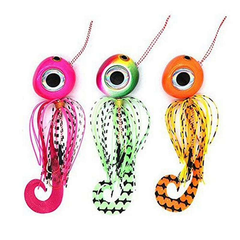 タイラバ リアル魚眼 3色セット 40g 60ｇ80g 100ｇ 鯛ラバ 遊動 仕掛け 3dアイ ダブルフック 船釣り ルアー タイカブラ 釣り 釣具 通販 Lineポイント最大0 5 Get Lineショッピング