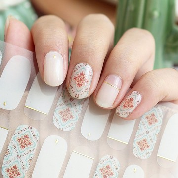 【Lunacaca凝膠指甲貼】C00958 波斯公主 簡單易用|不傷真甲