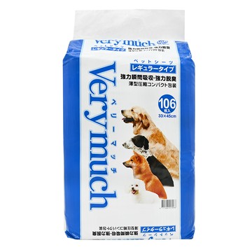 Verymuch 瞬時吸收 貓狗尿布墊  106片  1包