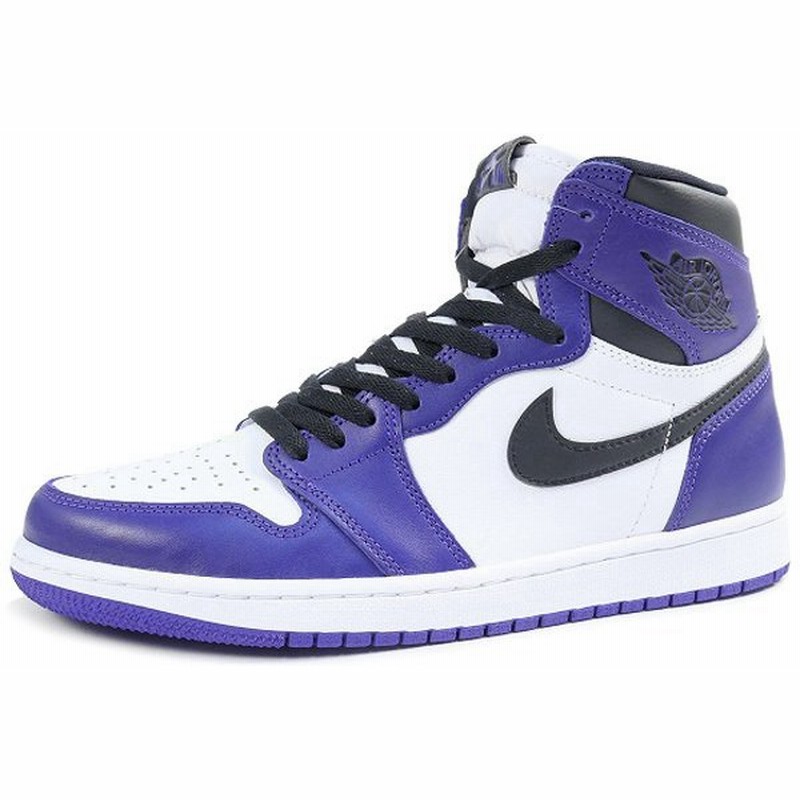 ナイキ Nike Air Jordan 1 Retro High Og Court Purple 5550 500 スニーカー 紫 Size 28 5cm 新古品 未使用品 通販 Lineポイント最大0 5 Get Lineショッピング