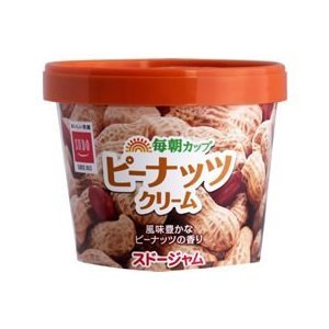 スドージャム　毎朝カップピーナッツクリーム135g