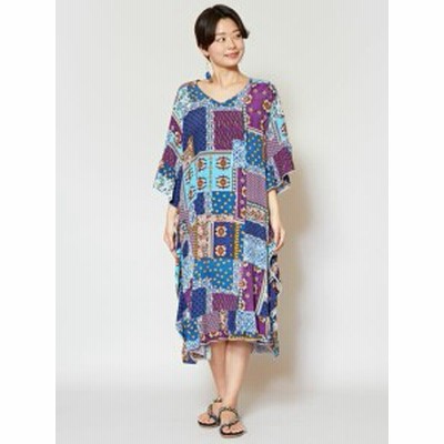 チャイハネ 公式 パチバルワンピース エスニック アジアン ファッション ワンピースiac 0219 通販 Lineポイント最大1 0 Get Lineショッピング