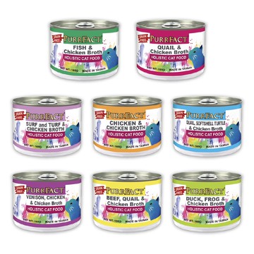 【蝦皮直營】波菲特 PURRFACT 貓用主食罐 165g/罐 口味任選 無穀 貓 貓咪 罐頭 貓食 貓罐 現貨