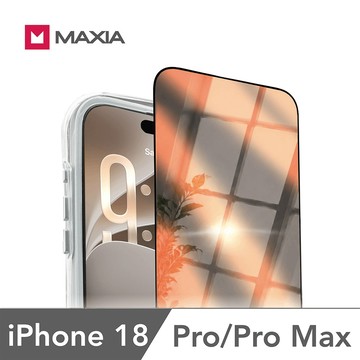 MAXIA iPhone 18 Pro/Pro Max 180°防窺鏡面保護膜(iPhone 18 Pro-6.3吋 & iPhone 18 Pro Max-6.9吋)