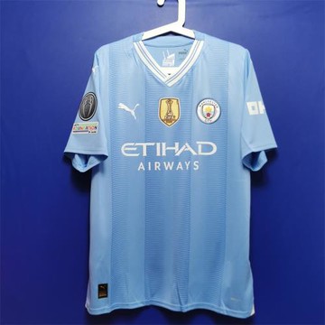 曼城 23/24 主場  短袖足球服 球迷版 770438