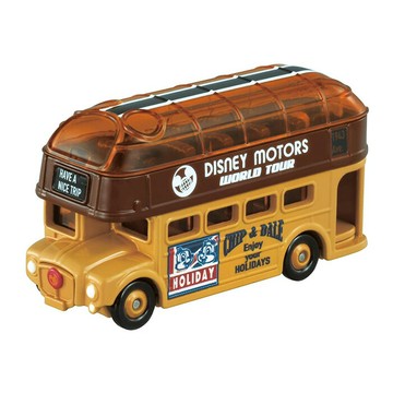 Dream TOMICA 夢幻小汽車 迪士尼  環遊世界系列 奇奇蒂蒂巴士 【鯊玩具】
