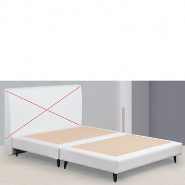 AS雅司-文哲透氣皮5尺床底-151*186*28cm-只有床底-兩色可選