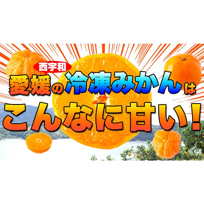 冷凍みかん 21個 7個入×3袋 約900〜1000g 愛媛県西宇和産みかん えひめのあまーい冷凍みかん