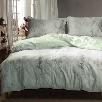 FOADI 60s100% 萊賽爾/天絲/涼感/四件式兩用被床包組(加大-禪意靜描)