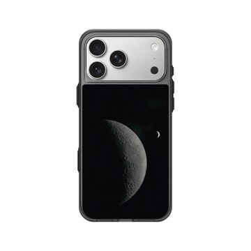 iPhone 17 Pro Max Clear (相機按鈕) 酷墨灰 - NASA - 太空回望