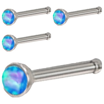 Brilliant Beauty 耀眼美人 澳寶養耳棒 耳環 Set 4個  藍粉色