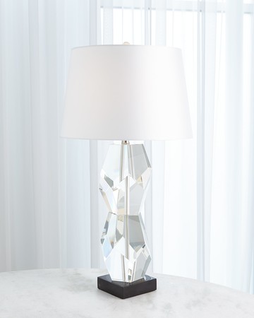 Facet Block Lamp