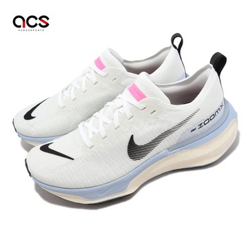 Nike 慢跑鞋 ZoomX Invincible Run FK 3 男鞋 白 藍黑 路跑 運動鞋 DR2615-100