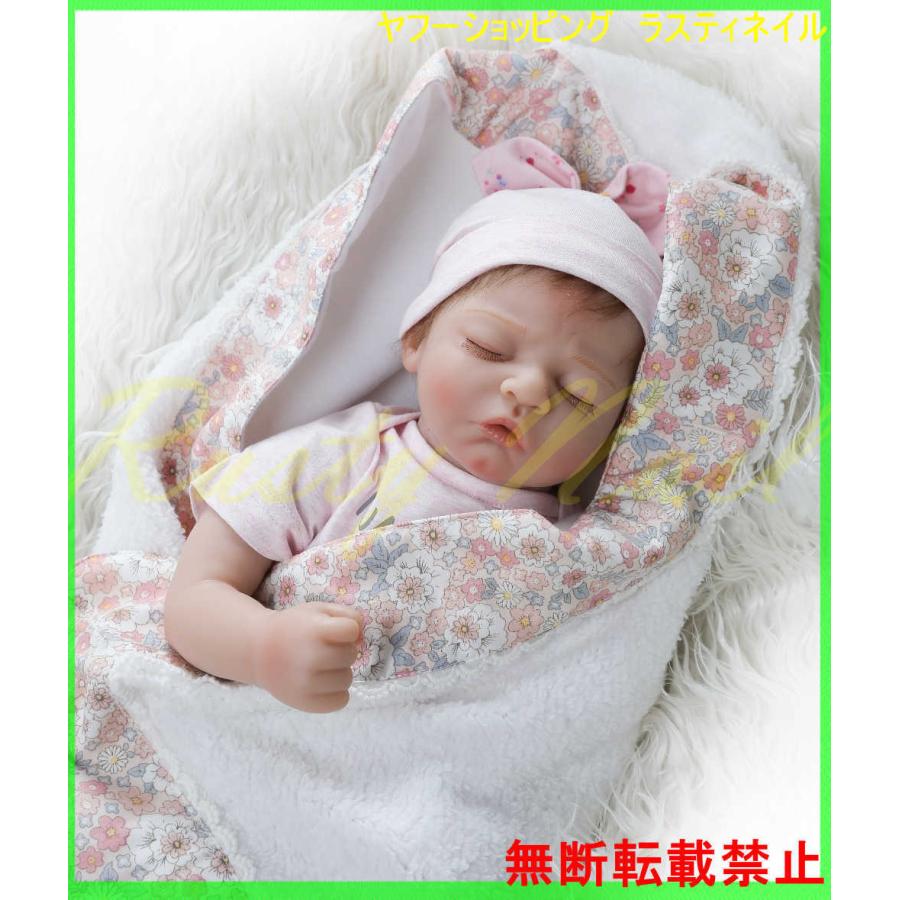 リボーンドール 人形 赤ちゃん シリコーン 50cm 眠り顔 かわいい