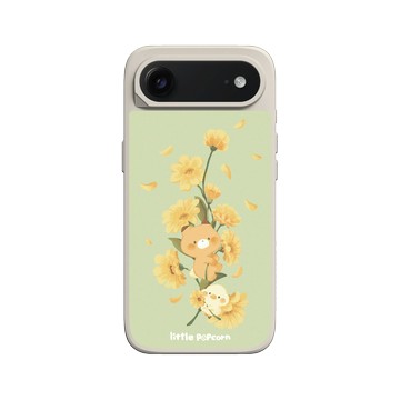 iPhone Air SolidX 貝殼灰 - 小玉米花 Littlepopcorn - 金盞花