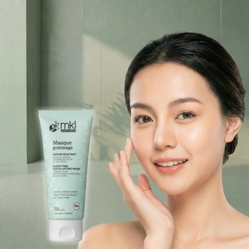 [MKL]有機認證 綠泥活性碳 淨化去角質面膜 75ml