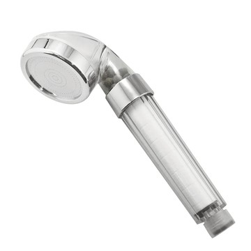 minono 米諾諾 加壓過濾棉蓮蓬頭組 20 x 6 x 5cm  銀色 + 透明色  1組