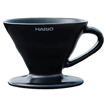 HARIO 好璃奧 V60 迷你磁石杯  黑色  1個