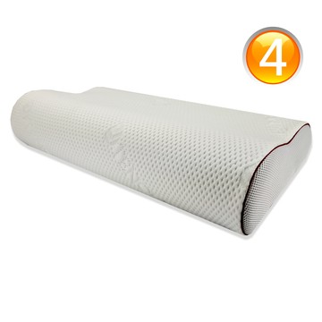 【 Vandino 】備長炭抗菌天絲可調式記憶枕 4號（六種高度可供選擇）贈#1cm側墊片x3