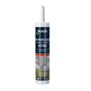 Bostik 波士膠 (原荷蘭 燕子牌) 符合英國綠色建築 HIGH TACK 超高度免釘接著劑 萬用膠 荷蘭膠  H785 24支 /2箱 【送1支免釘槍器】【APP滿額下單10%點數(單一帳號最高1500點)】8/31止