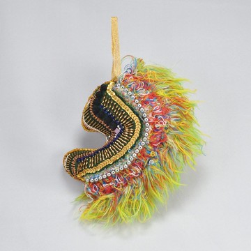 燃燒的月亮牆壁藝術 1