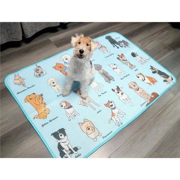 Candy Silin寵物狗狗3D三明治四季墊透氣防滑有彈力墊子水洗柴犬