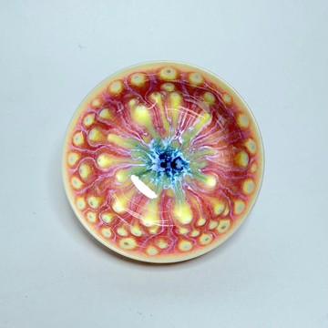 孔雀開屏功夫杯 60ml 邱毓寧 鶯歌燒 A9-08